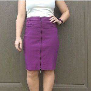 Fuschia pencil skirt sz 6